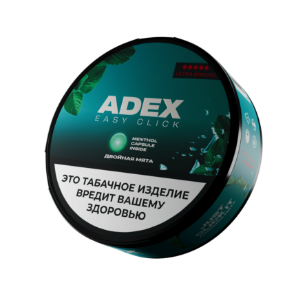Жевательный табак Menthol Capsule Inside Ultrastrong Двойная мята